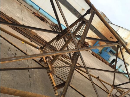 Three Tube 138kv Telescopic Antenna Tower สำหรับบริการสาธารณูปโภค