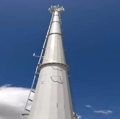 Q235B Q345B Polygon Telecom Telescoping เสาอากาศ Mast