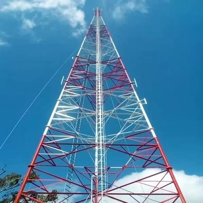 OEM Anger Steel 3 ขารองรับ Lattice Tower สำหรับโทรคมนาคม