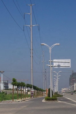 Q235B Carbon Telecommunication Steel Tower สำหรับประภาคารแนวนอน