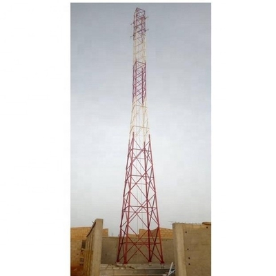 หอเหล็กโทรคมนาคม RDS RDU พร้อมวงเล็บและรั้ว Palisade