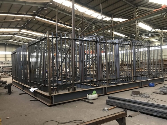 หอเหล็กโทรคมนาคม RDS RDU พร้อมวงเล็บและรั้ว Palisade