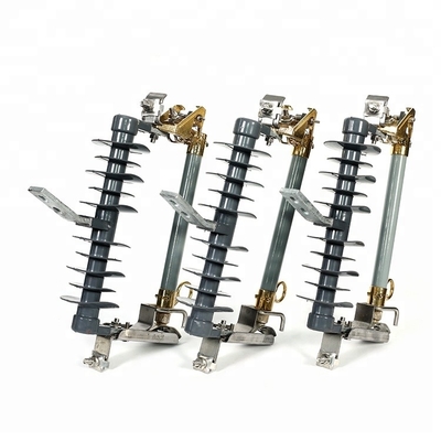 พอลิเมอร์ 100a 200a 27kv ฟิวส์คัตเอาท์ไฟฟ้ากลางแจ้ง