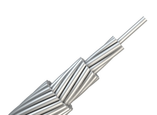 TACSR Bare Aluminium Conductor เหล็กทนความร้อนเสริมแรง
